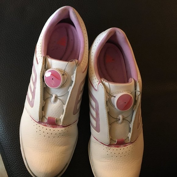 Ladies Adidas Adistar golf shoes - Picture 2 of 4